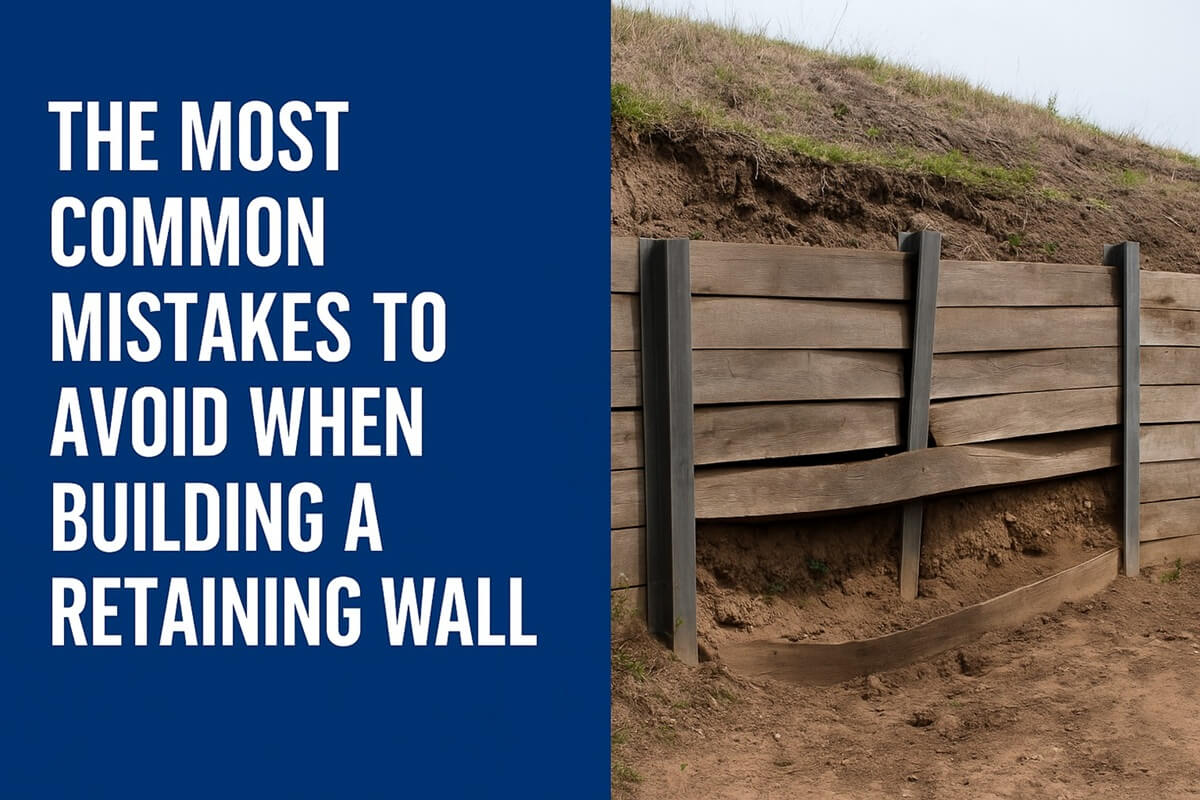The Most Common Mistakes to Avoid When Building a Retaining Wall