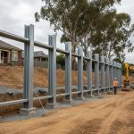 Choosing the Right Steel Beam Size for Retaining Walls in Melbourne Conditions