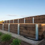 Designing Sleeper Retaining Walls with Galvanised H-Channel Steel Posts