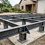 Designing Stable Ground-Level Support Frames Using 150UC23.4 and 200UC46.2 Steel Sections