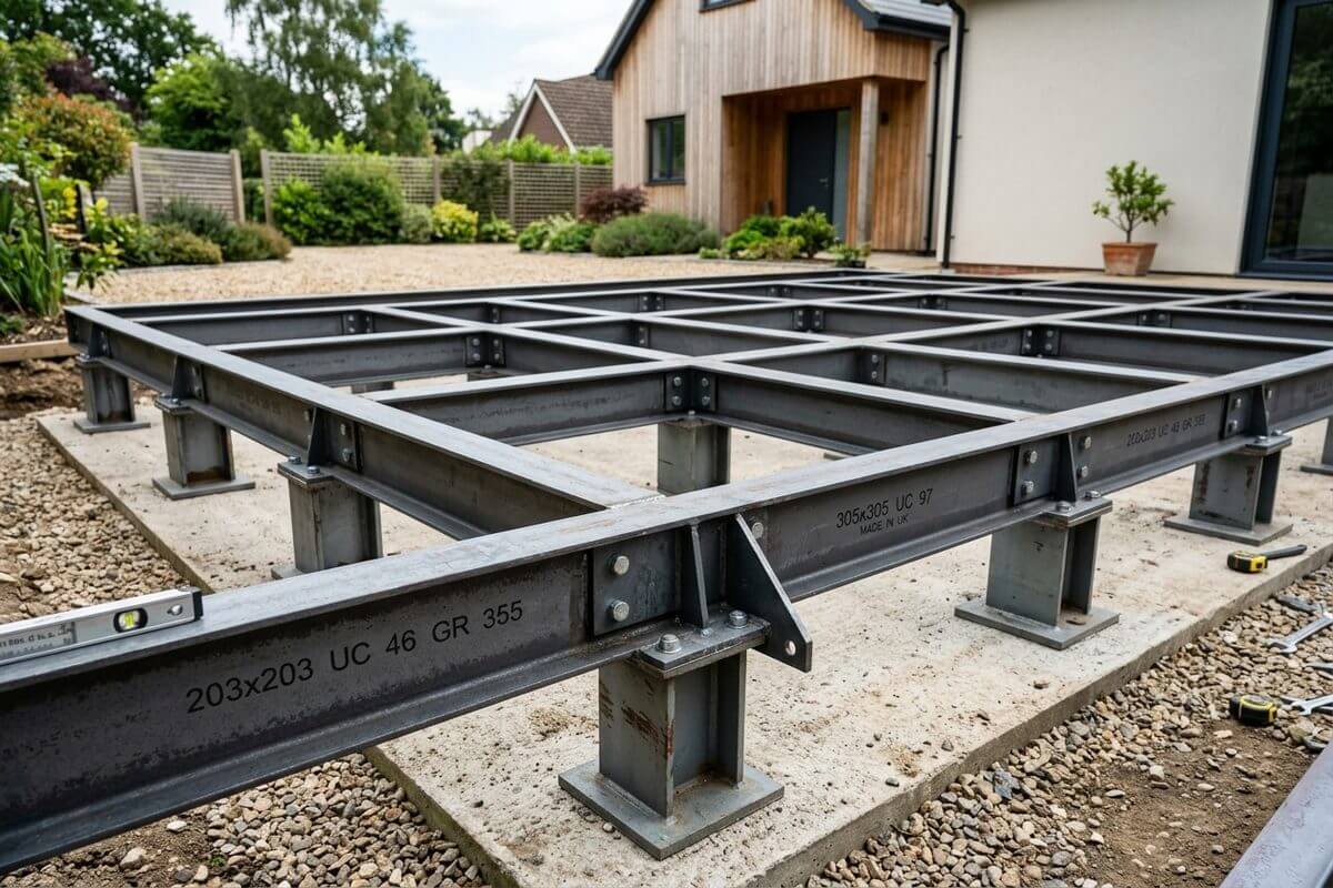 Designing Stable Ground-Level Support Frames Using 150UC23.4 and 200UC46.2 Steel Sections