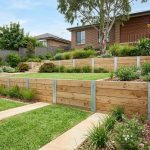 Steel Post Spacing and Design Considerations for Sleeper Retaining Walls in Residential Landscaping